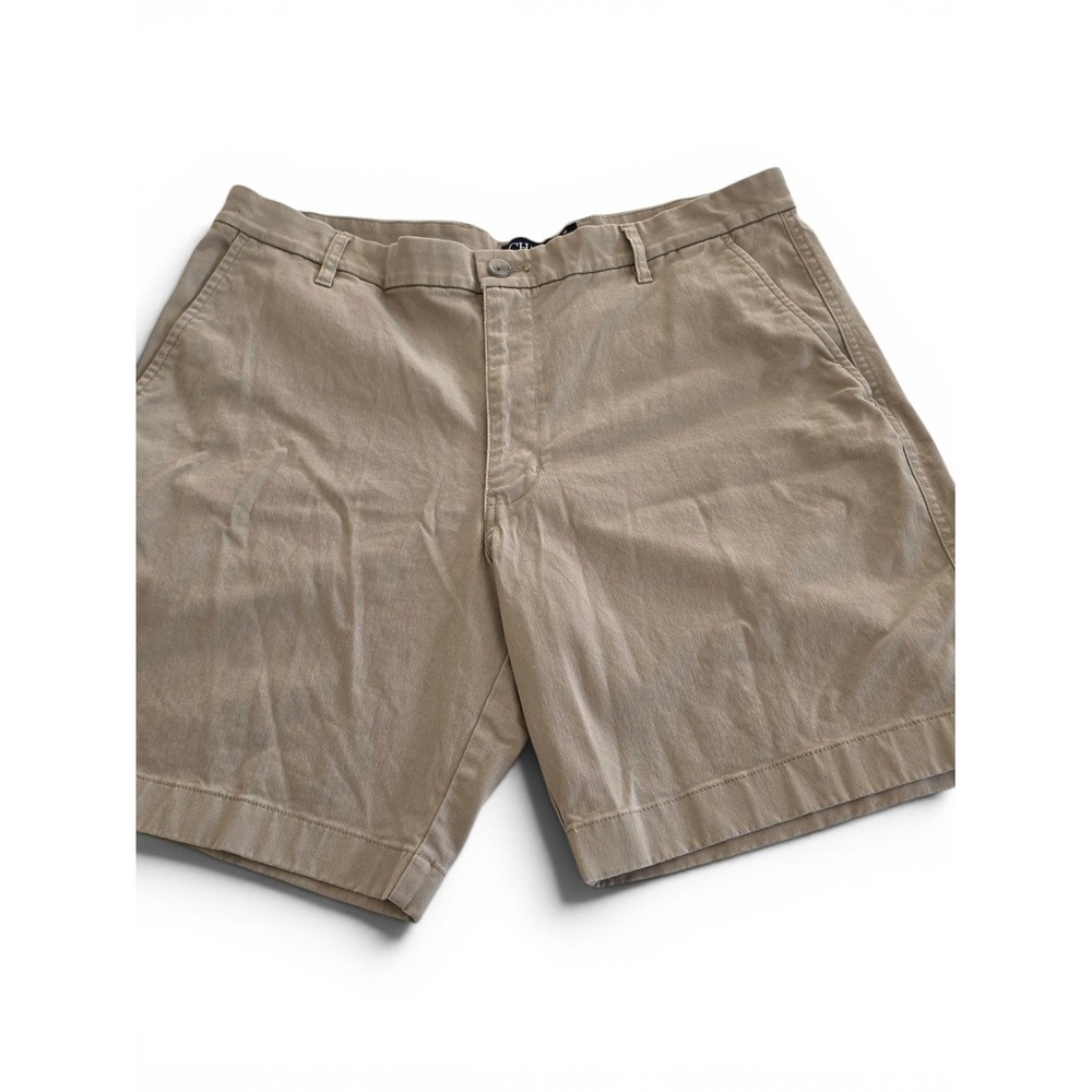 Chaps Stretch Hampton Khaki Cotton Shorts Men's Size 36, 2015